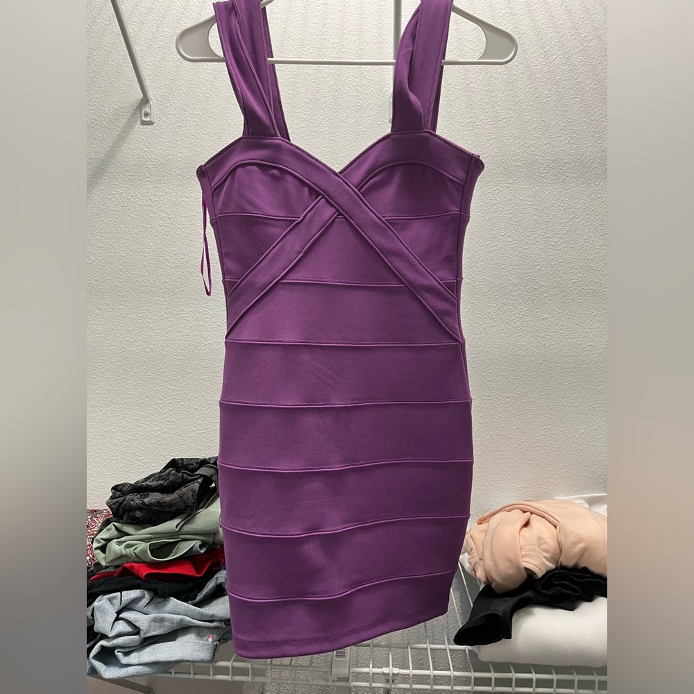 Purple dress